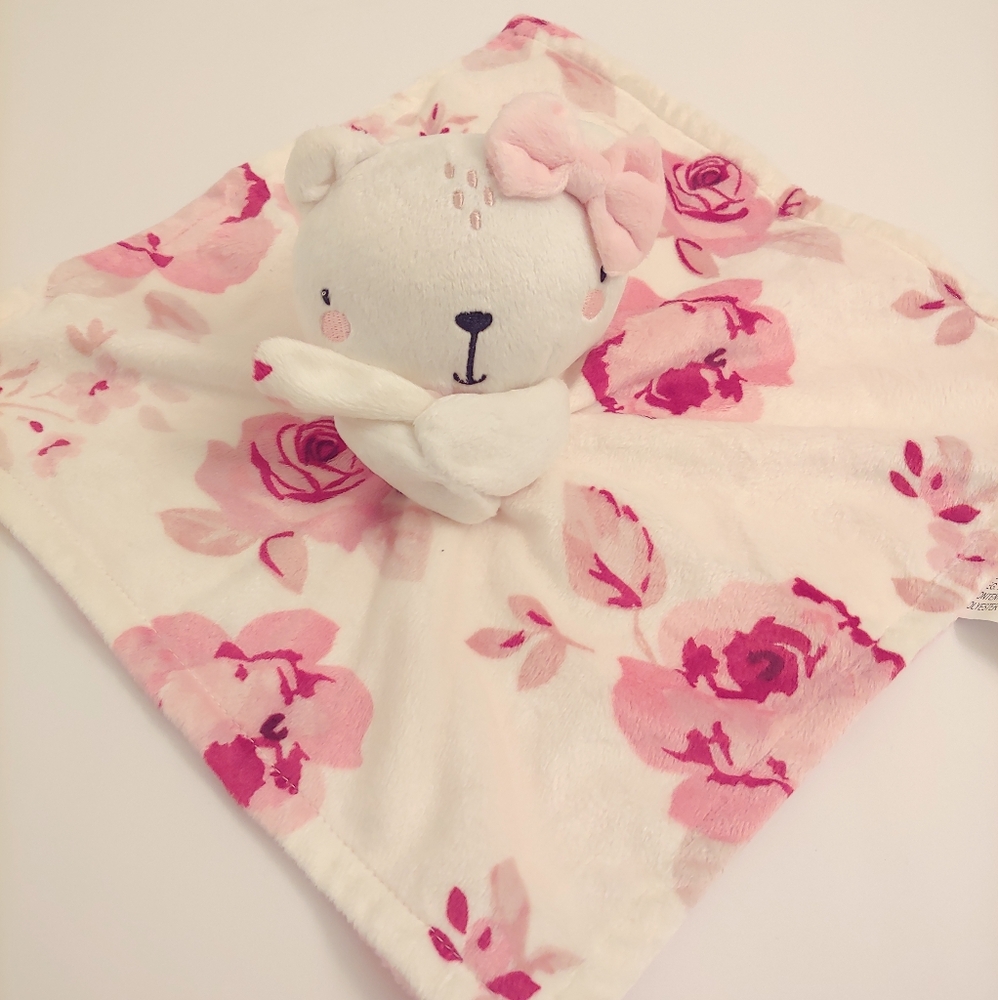 Modern Momments Toddler Girl Or Boy Plush Security Lovely Bear Bear 12"×12"